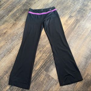 Adidas bootcut yoga pants